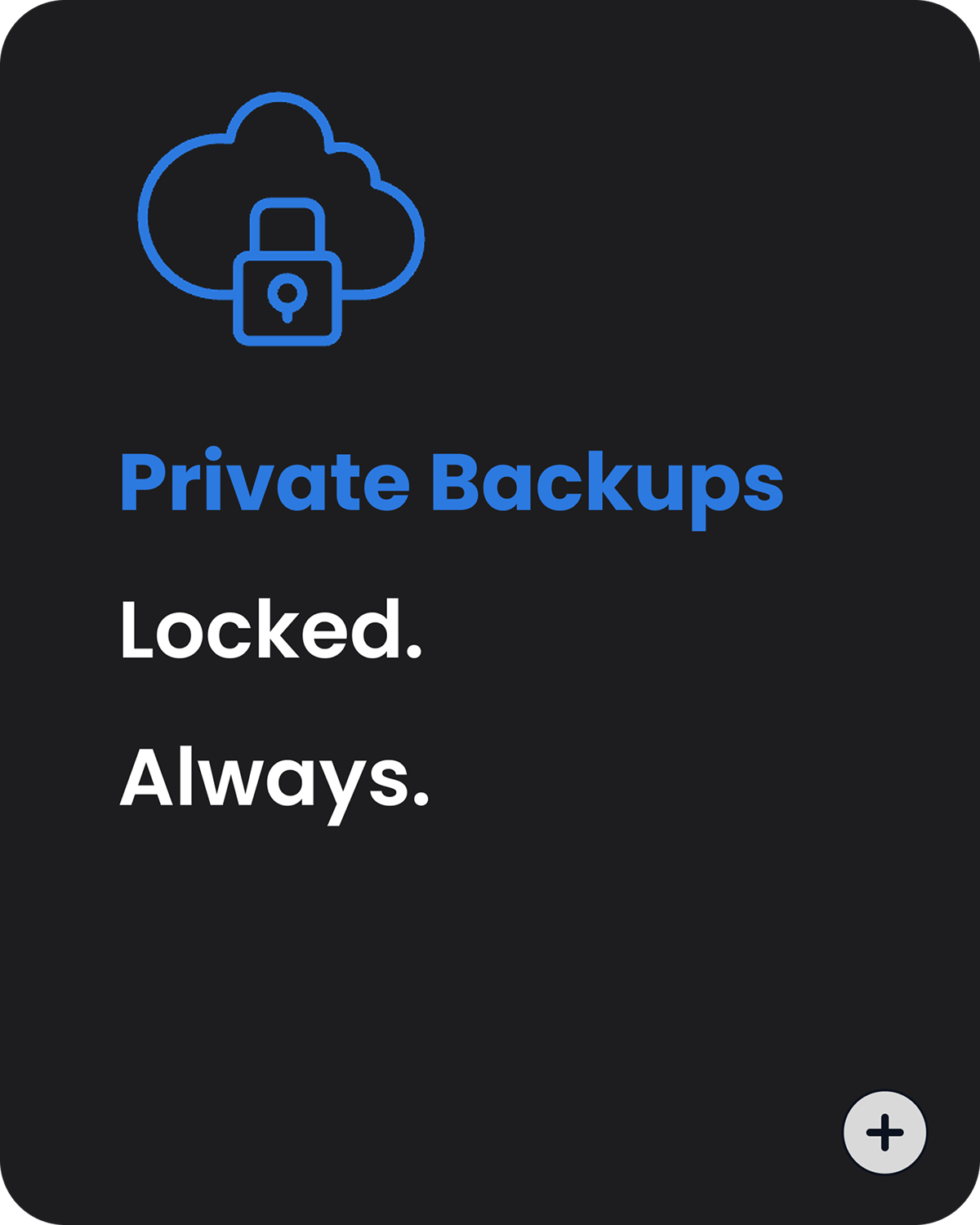 Private Backups